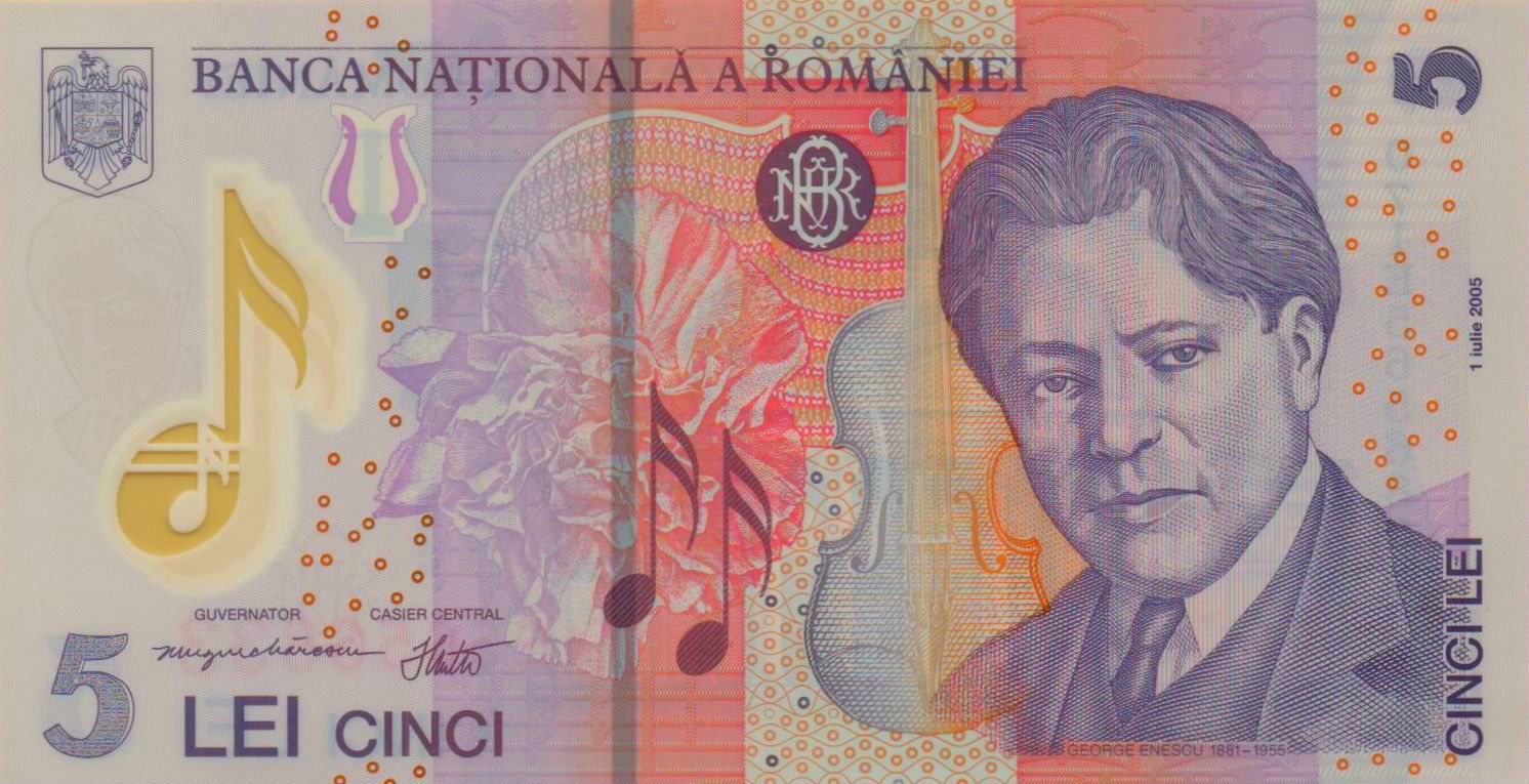 Romania 5 2007 UNC P-118/c